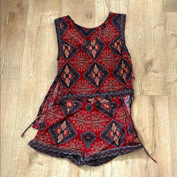 Free People Pants - Free People Dahlia Dreams SET shorts tank